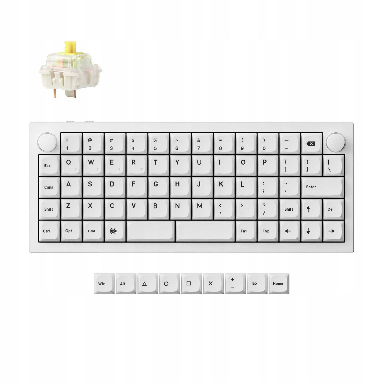 Keychron Q15 Max Bezdrátová mechanická programovatelná klávesnice Q15M-P4