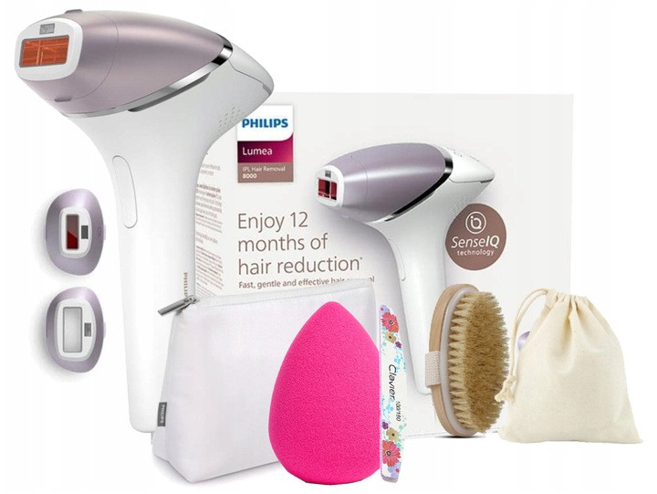 Velký Set Ipl epilátor Ipl Philips Lumea 8000 Kartáč Na Tělo