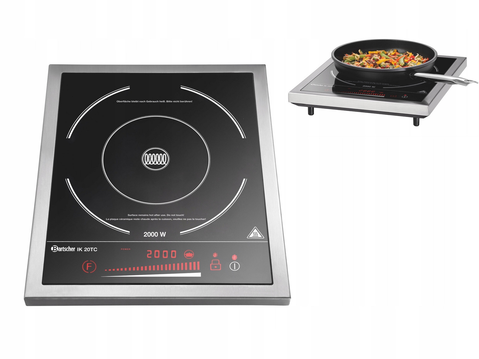 Přenosný Indukční Vařič 2000W Bartscher