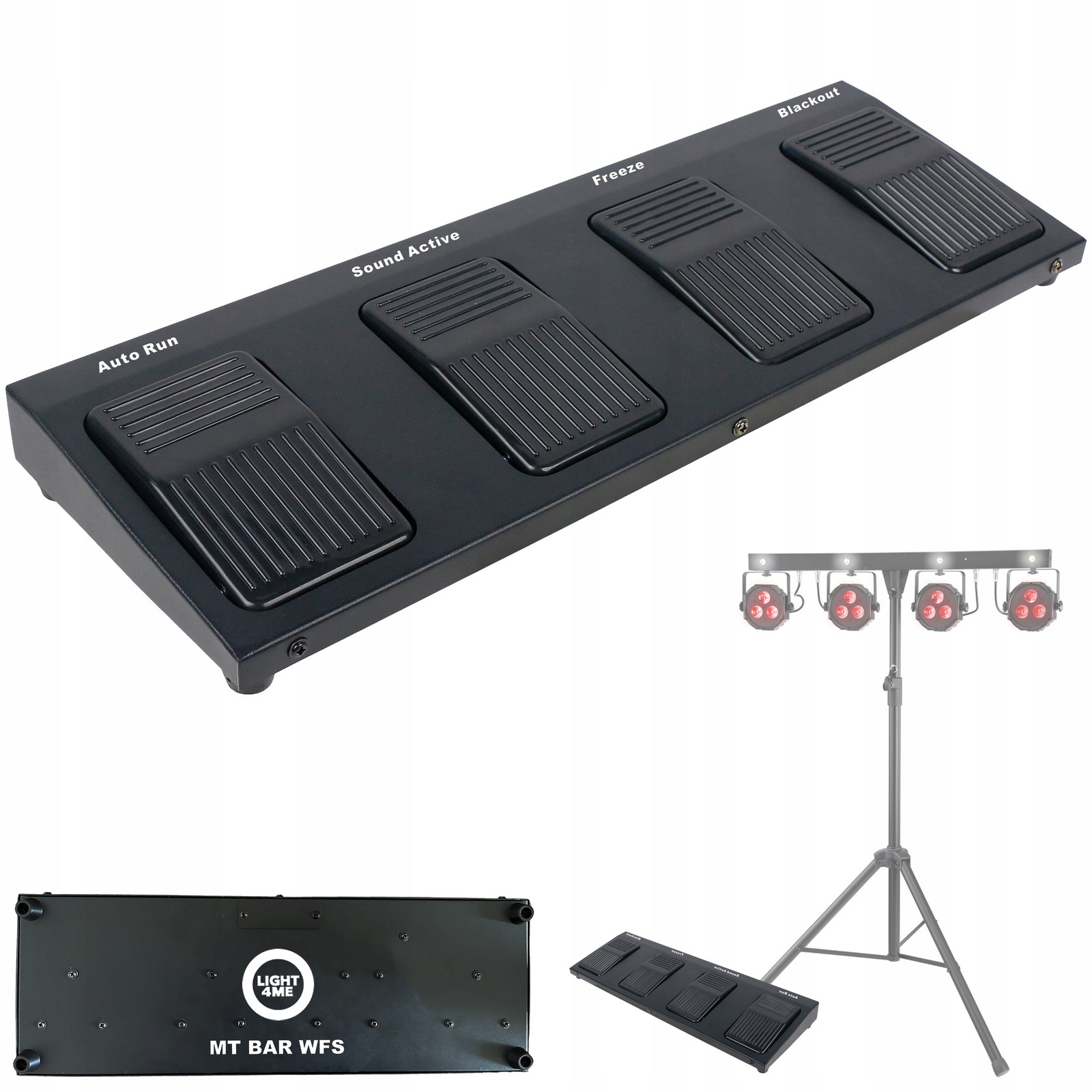 Kabelový nožní ovladač pro osvětlovací soupravu LIGHT4ME Mt Bar 1-3