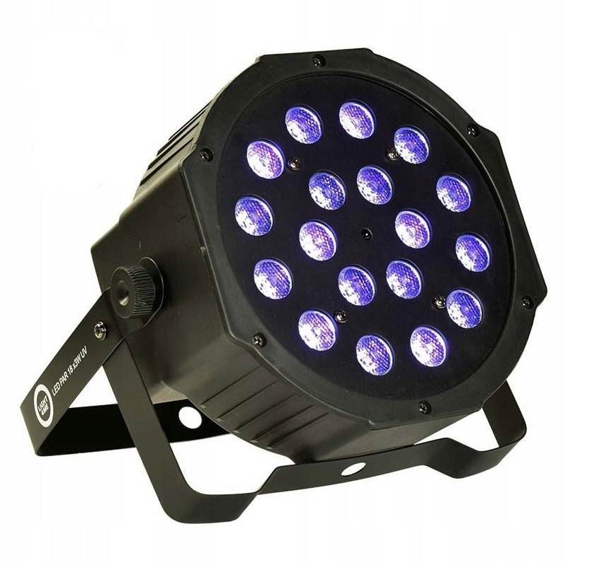 Párty Scénický Reflektor Led Projektor Par Ultrafialový 18x3W Uv