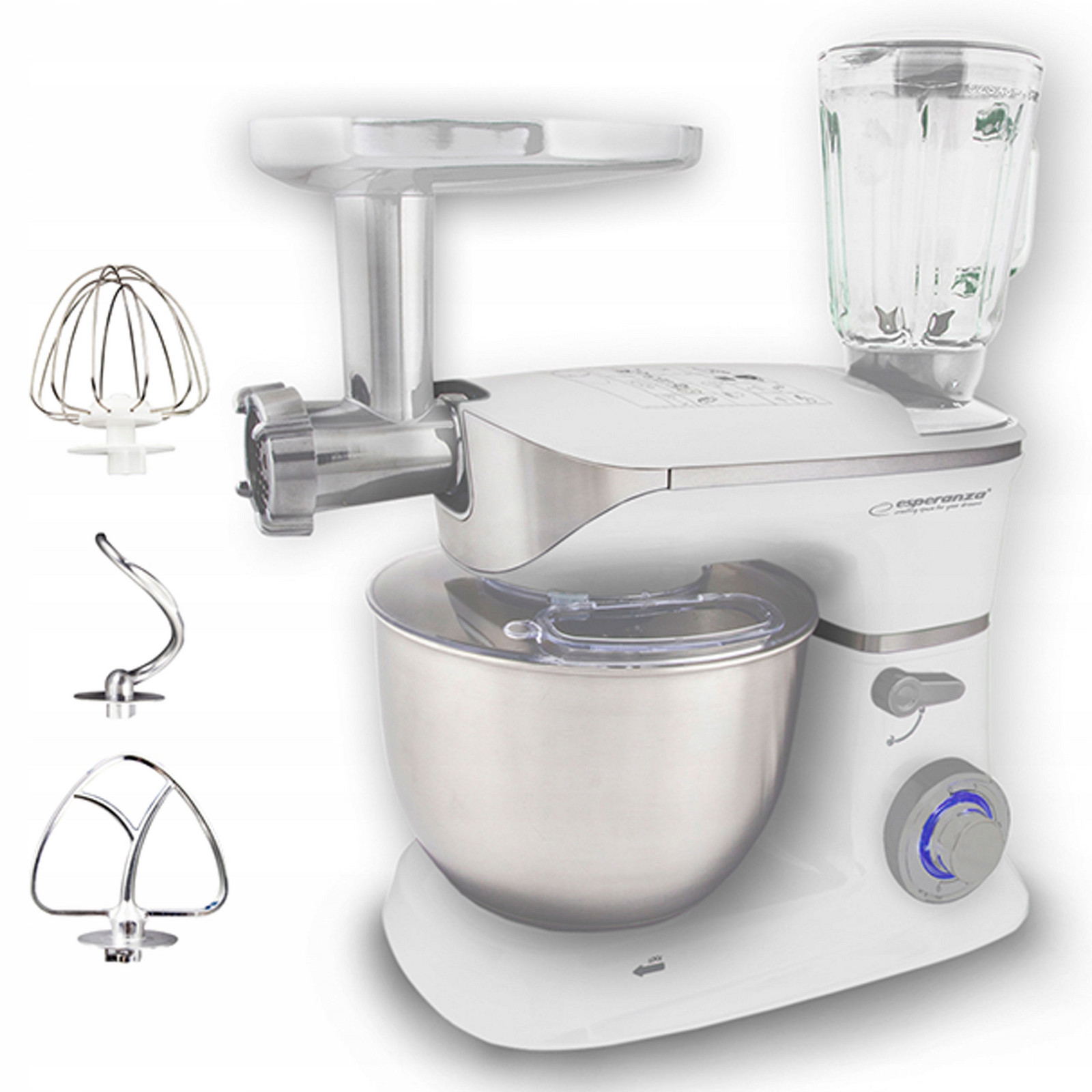 Kuchyňský robot Esperanza EKM.025. 1000 W bílý