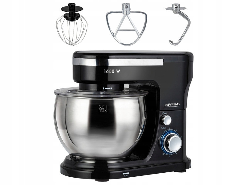 Planetární robot Mpm MRK-21 (2 misky) 1600 W černý