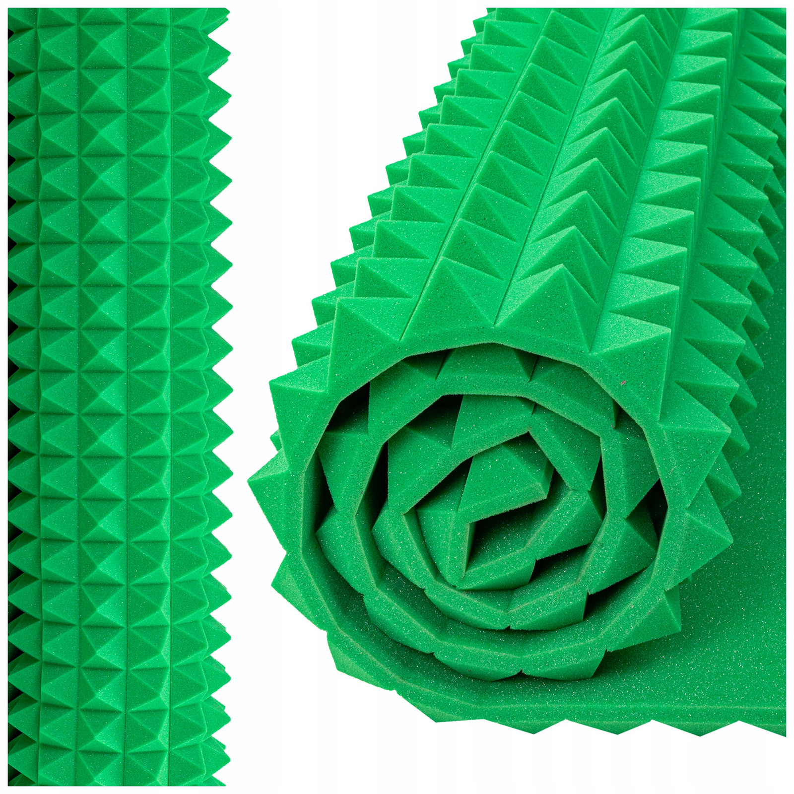 Akustický panel na zeď do pokoje streameru Piramida eliminující hluk