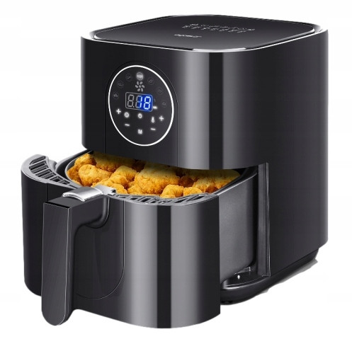 Beztuková fritéza Aigostar Air fryer 3,5L Moc 1500W Led panel