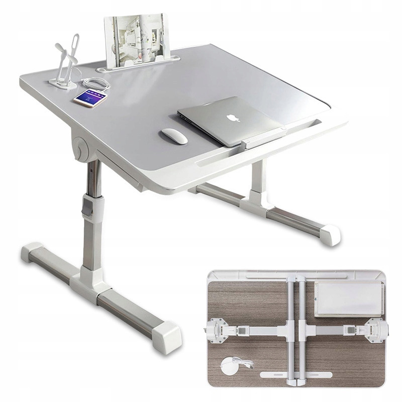 Skládací Stolek Pod Notebook Počítač Tablet Nastavitelný Stojan Na Postel