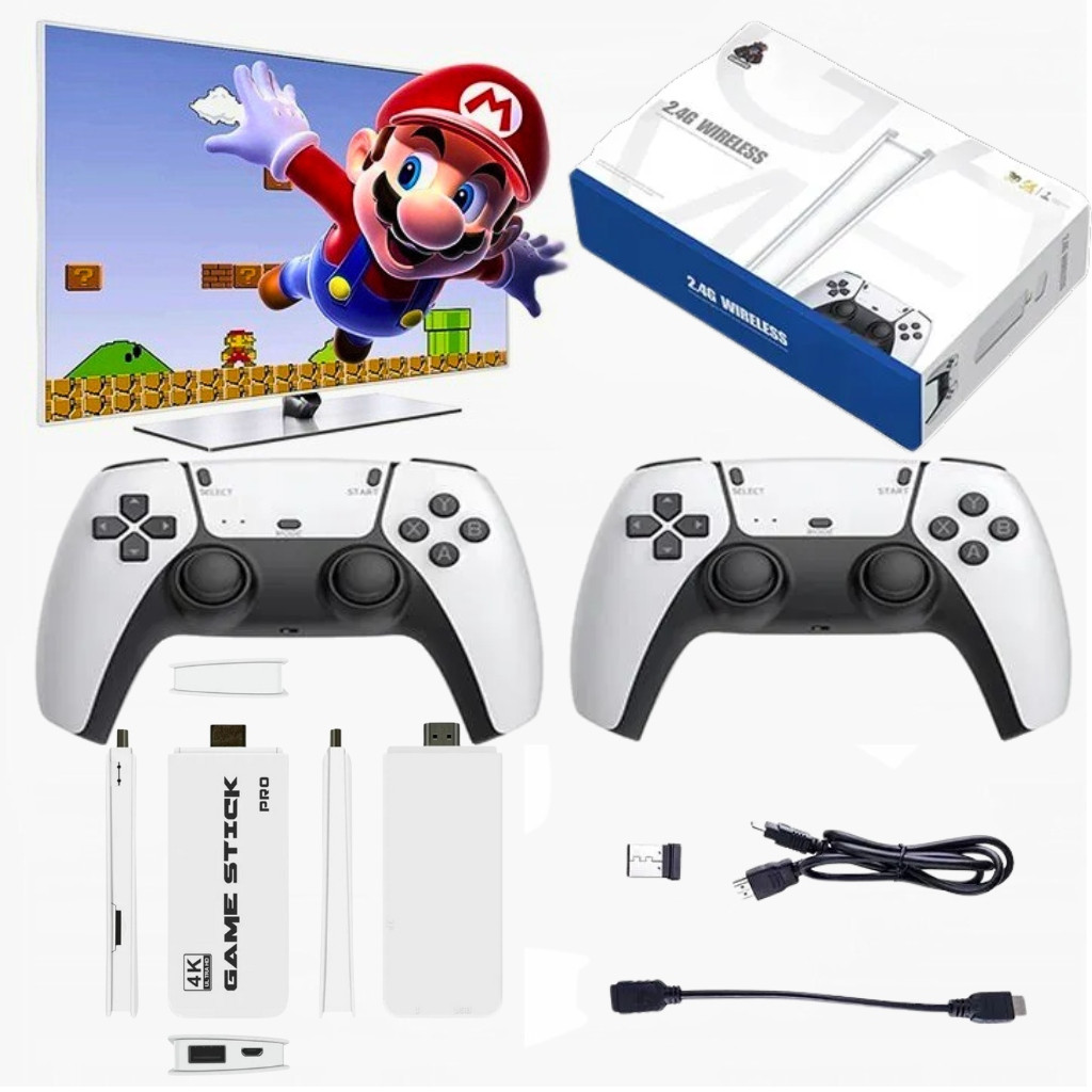 Retro konzola Plug and Play s 20000 hrami a přenosnou televizí