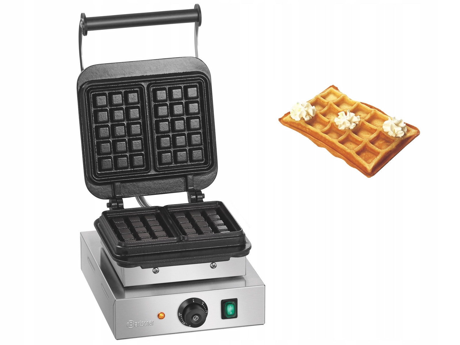 vaflovač Pro Bruselské Vafle 2,2kW Bartscher