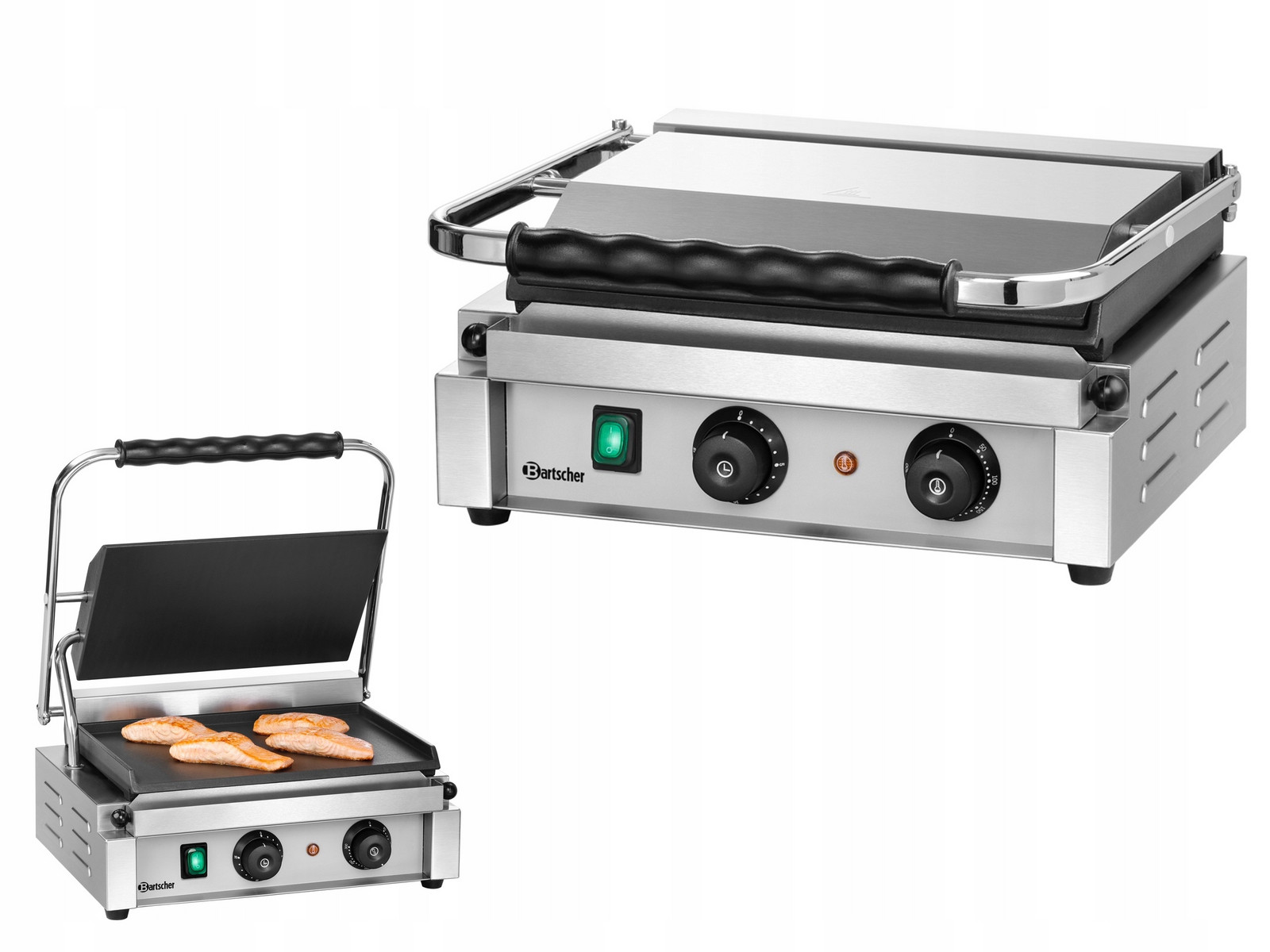 Kontaktní Gril Opékač Panini Hladký Bartscher