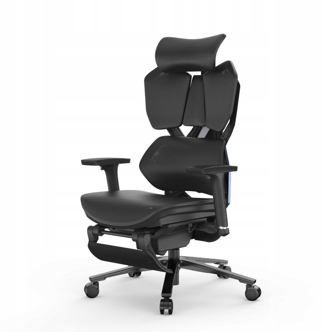 Ergonomická herní židle Angel Furia Pro s podnožkou