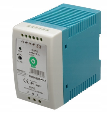 Napájecí Zdroj Din Pos MDIN100W12 100W 12V Slim