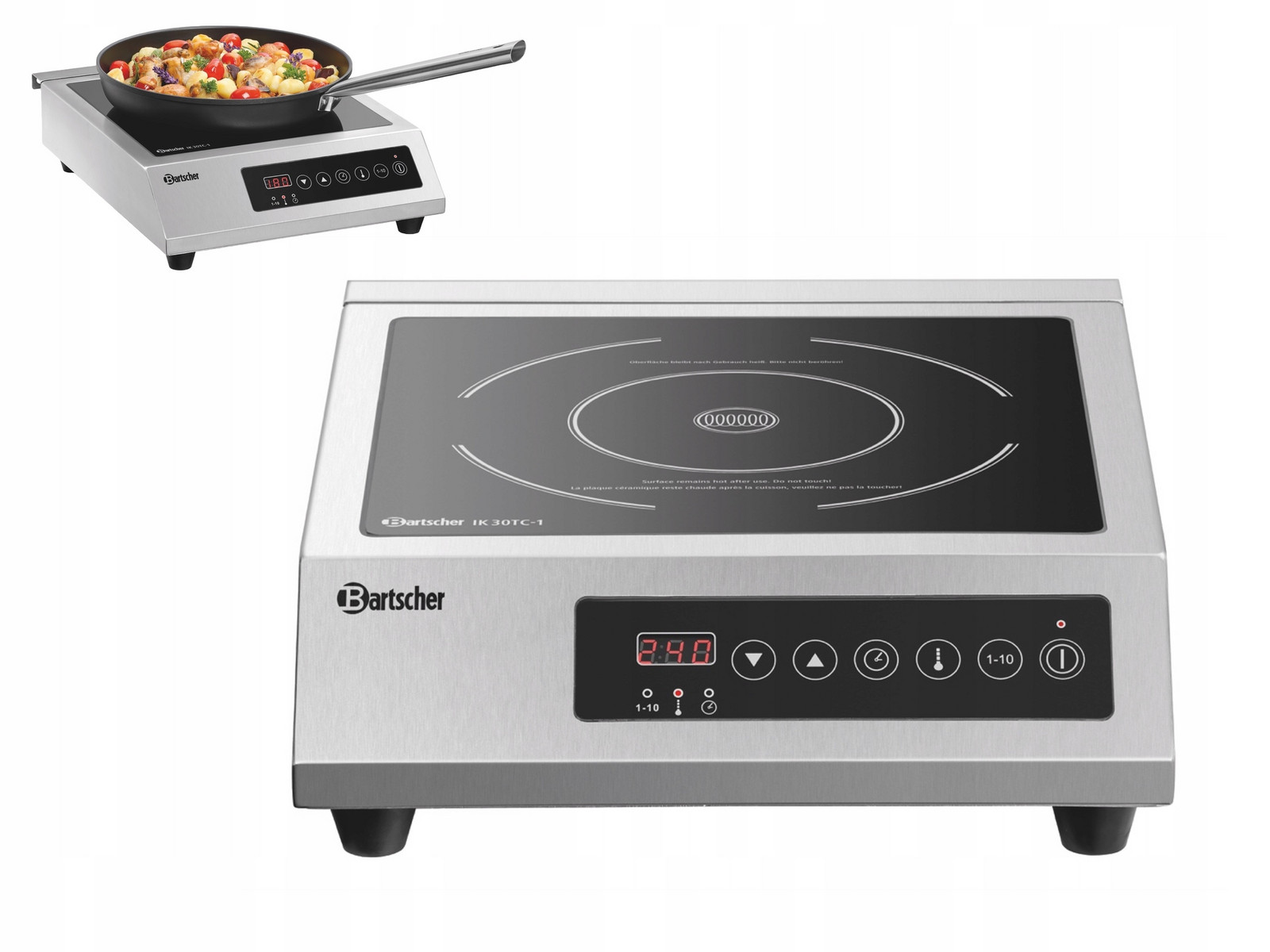 Indukční Varná Deska 3000W Filtr Bartscher