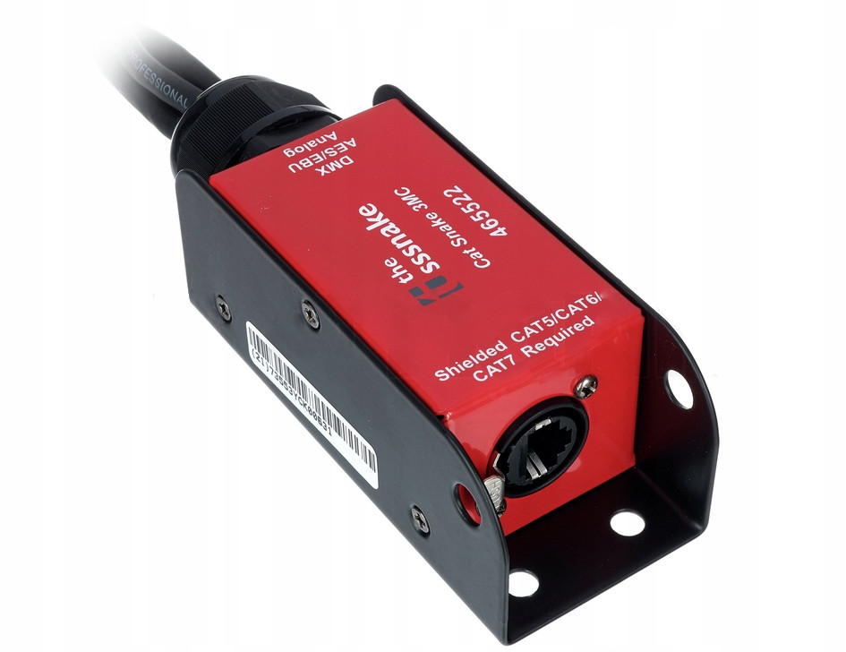 the sssnake Cat Snake 3FC – adaptér RJ45 na 4x Xlr 3F