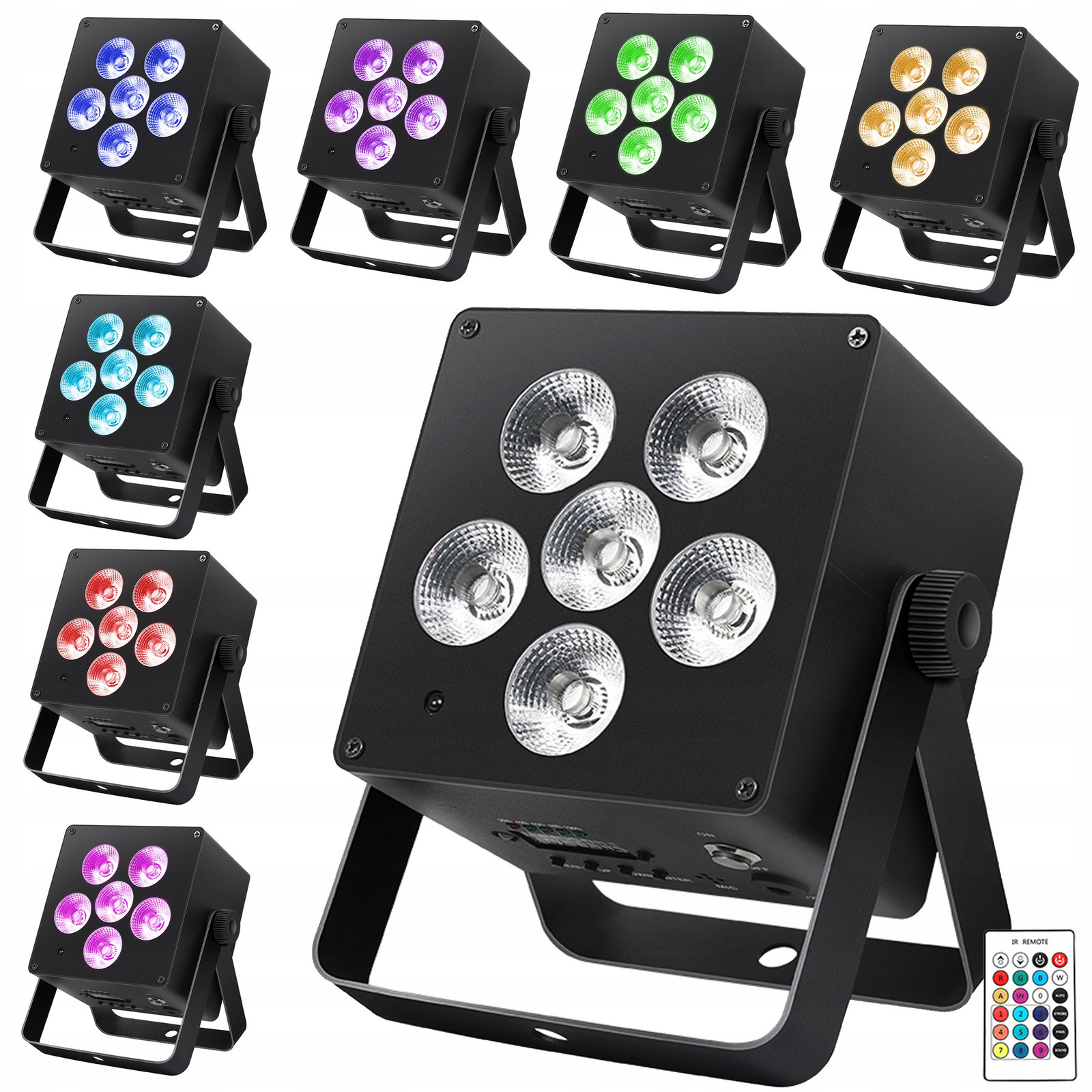 Scénický Reflektor Bateriové Osvětlení Gbwa-uv 4400 mAh Led Dálkové Ovládání