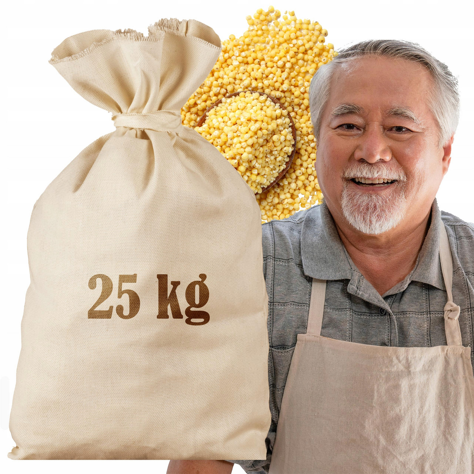 Jáhlová Kaše 25KG Sáček