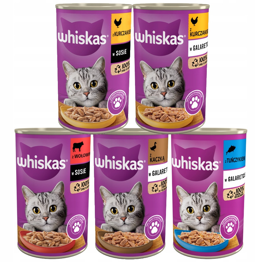 Whiskas Kuře 24x400g Plechovka krmivo pro kočky