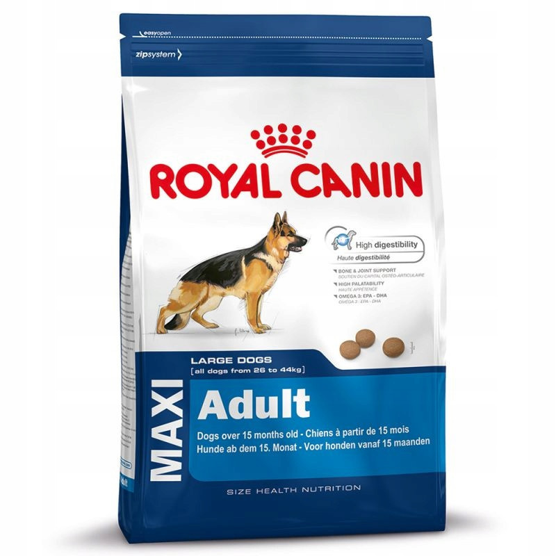 Suché krmivo dl apsida Royal Canin Maxi Adult 2 x 15 kg