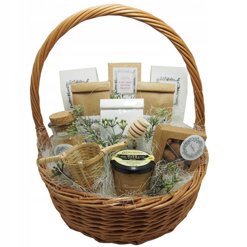 Eko košík s čajem a sladkostmi Tea Tea