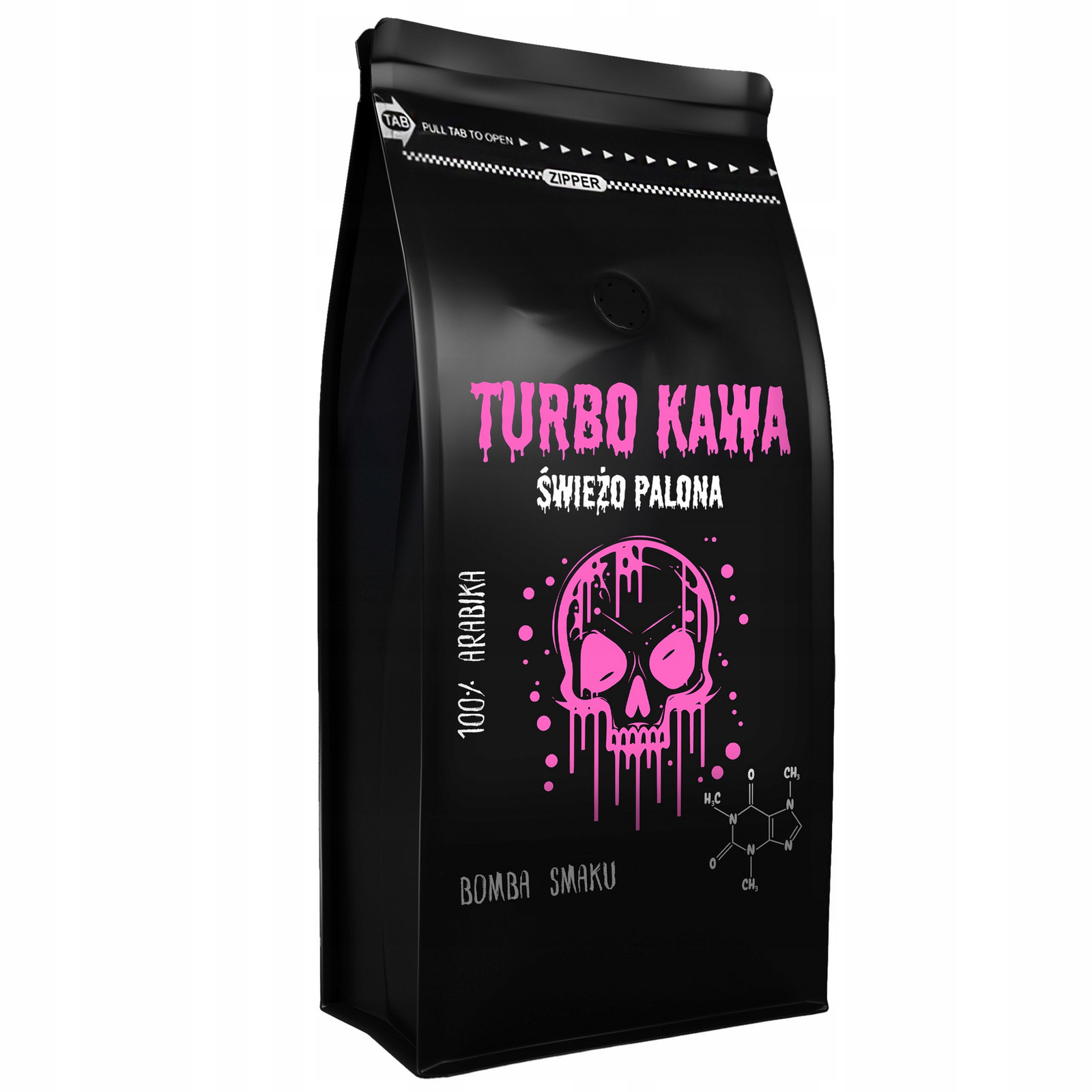 Turbo Káva zrnková Do kávovaru 1kg 100% Arabica Bomba Chuti