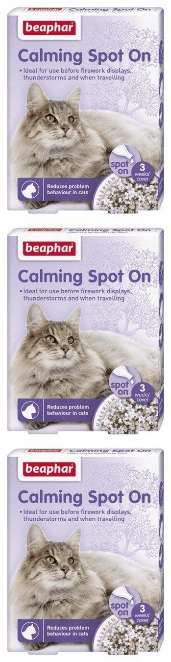 Beaphar zklidňující kapky pro kočky 3x0.4ml