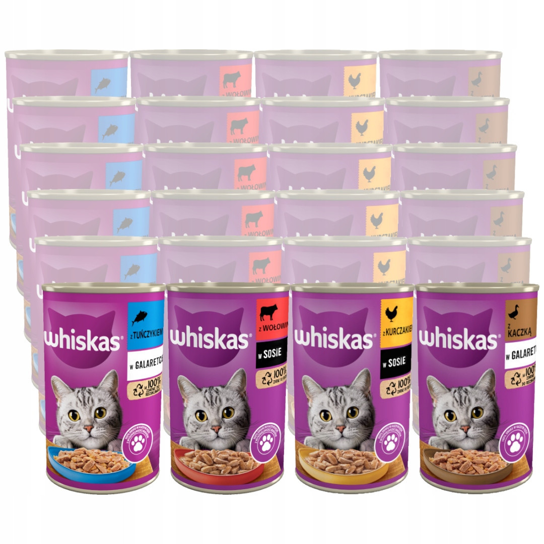 Whiskas Mix Chutí Krmivo Pro Kočky Adult 24x400g