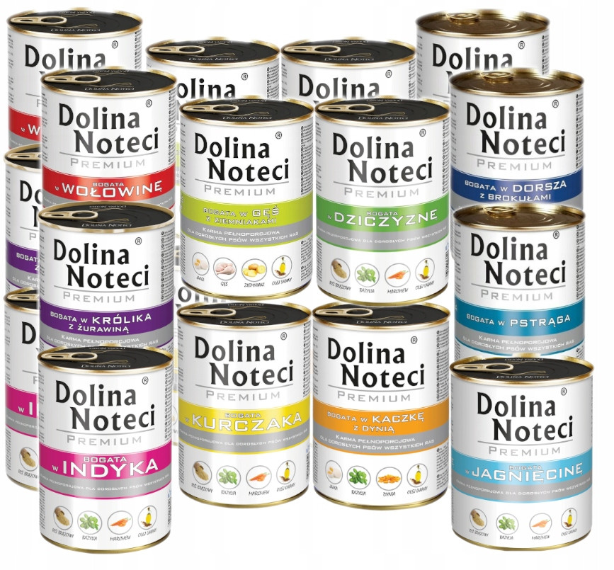 Dolina Noteci Premium bohaté na hovězí 24x400g