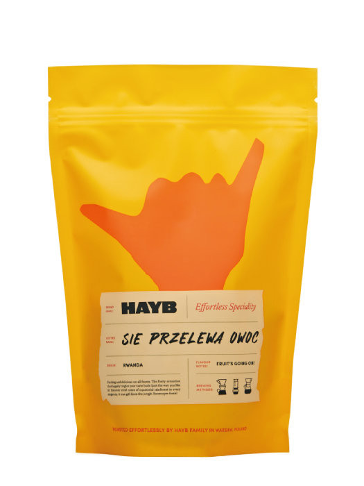 Káva zrnková Hayb Se Přelévá Ovoce 1kg