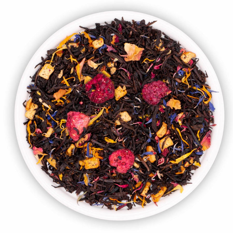 Čaj Černý Listový Jméno Růže Jablko Malina Růže Palermo Teaverso 500G