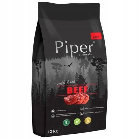 Dolina Noteci Piper Animals s hovězím masem 12 kg suché krmivo pro psy
