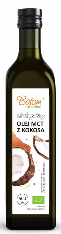 Mct olej z kokosu Bio 500 ml Batom