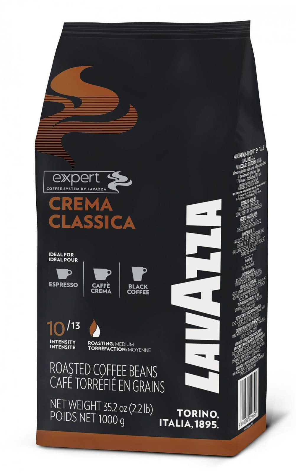 Káva zrnková míchaná Lavazza Crema Classica 1000 g