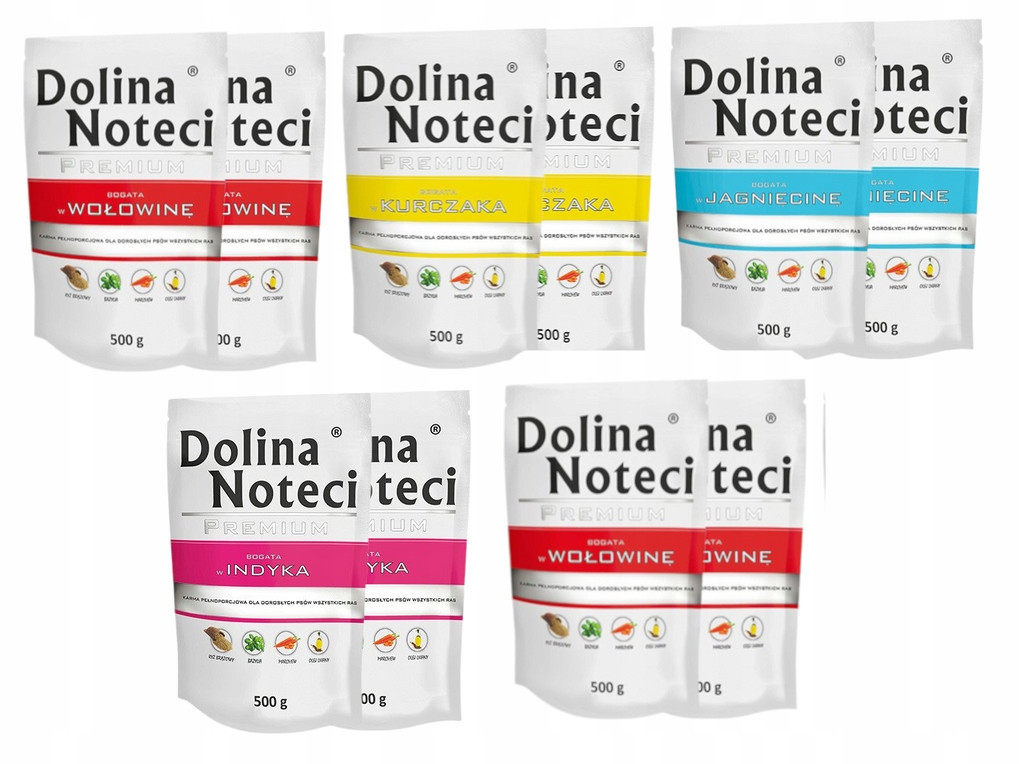 Dolina Noteci Premium mix chutí 10x500g