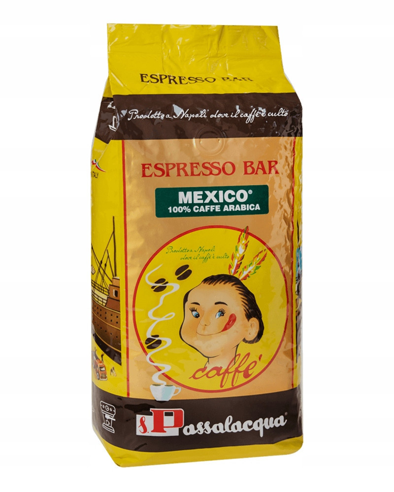 Káva zrnková Passalacqua Mexico 1 kg videokniha Bonus