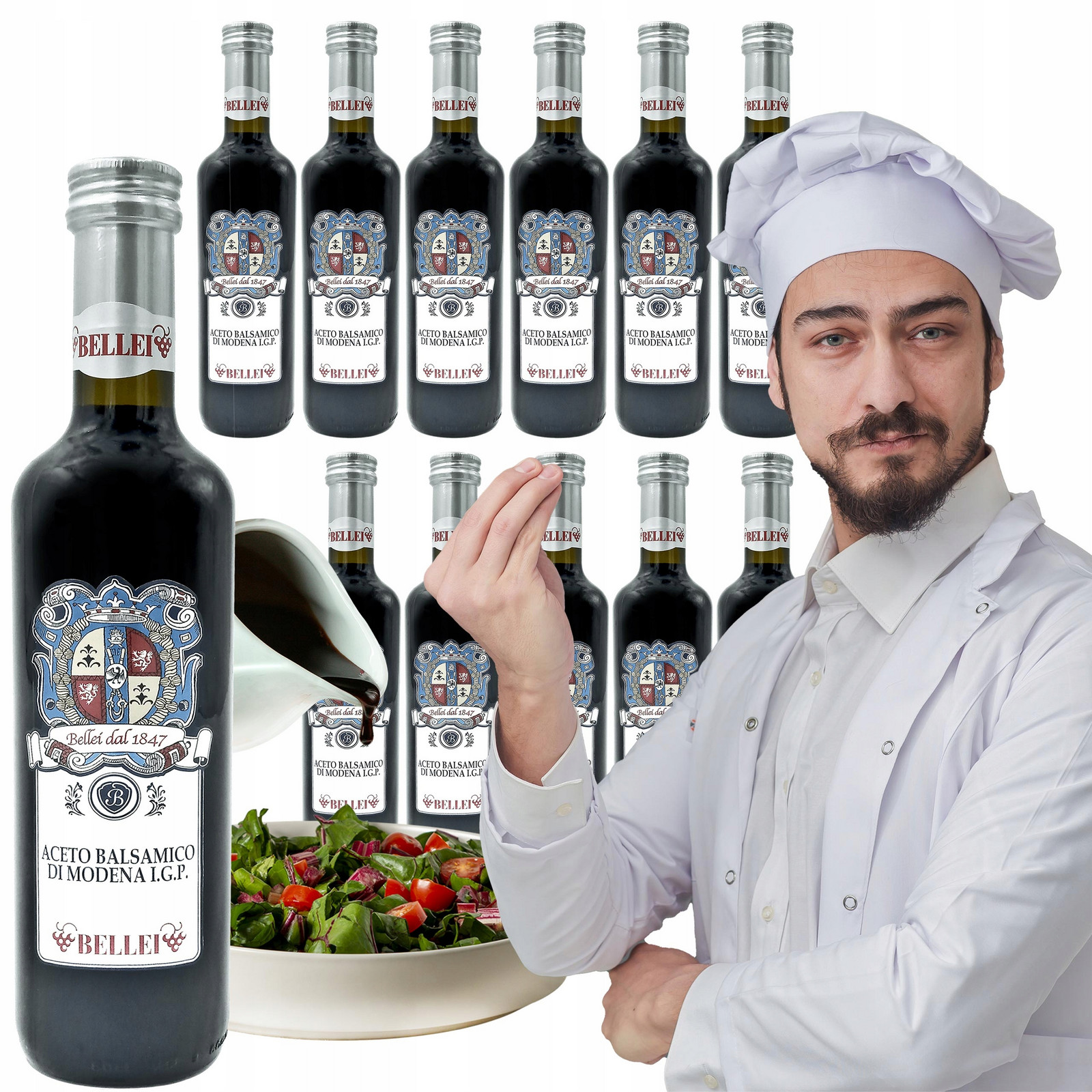 Balzamikový Ocet Bellei S Modeny 0,5L x 12 Karton