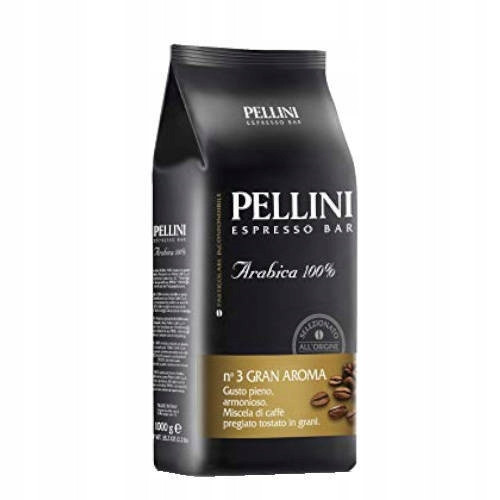 Pellini Gran Aroma 100% Arabica zrnková káva 1kg