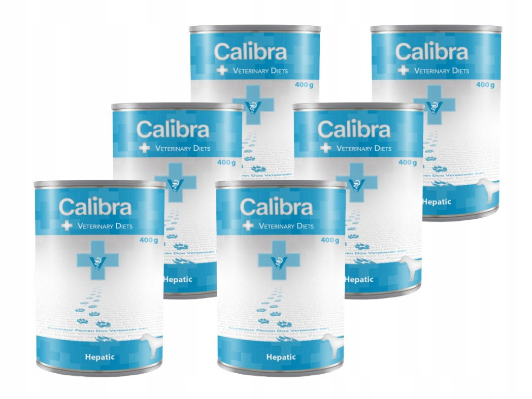 Vlhké krmivo pro psy na veterinární játra, kuřecí maso Calibra VD 12x400 g