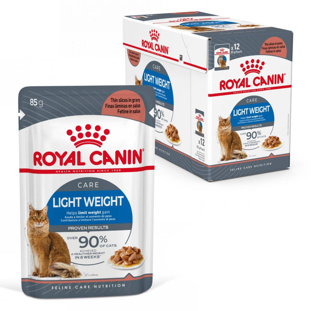 Royal Canin Lehké Kočky Vlhké Krmivo Krmivo 12x85g