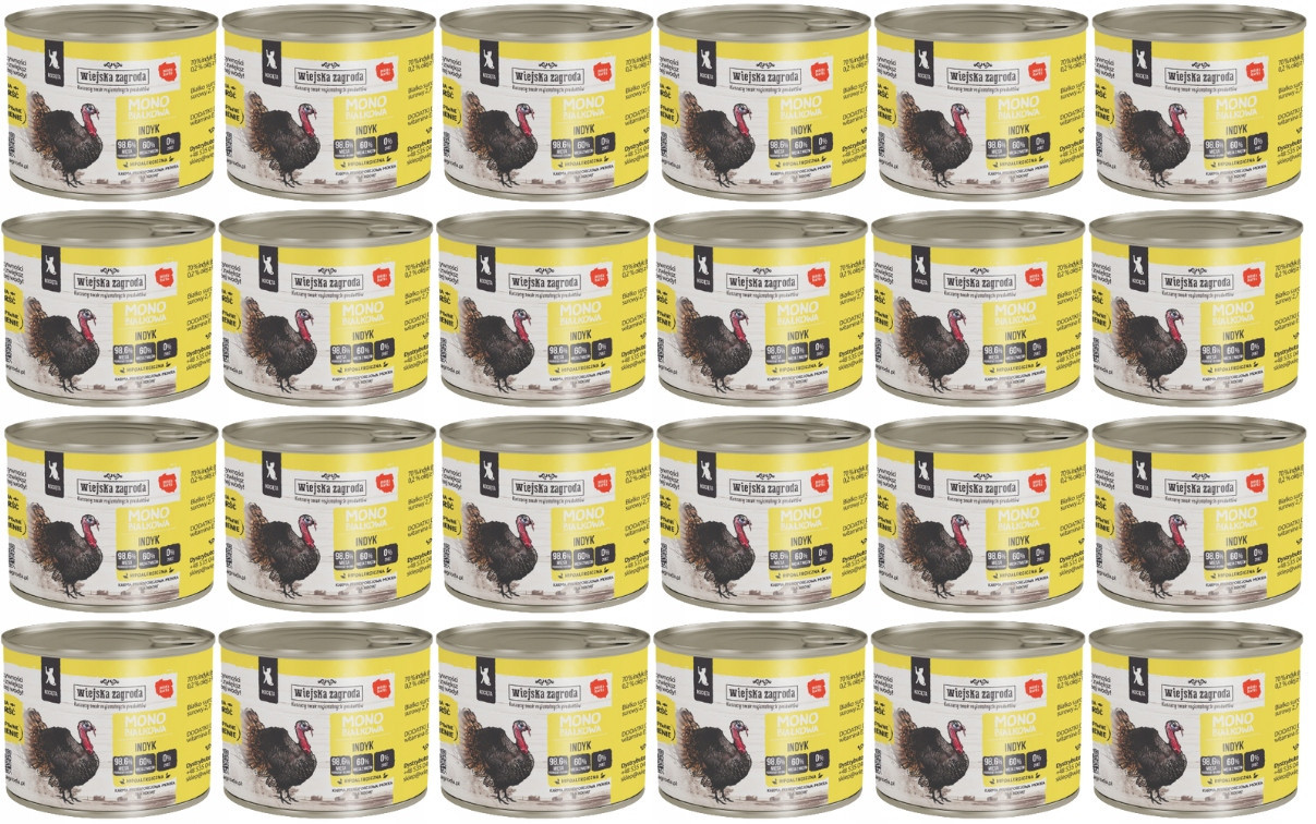 Wiejska Zagroda krmivo Mono Krůta koťat 24x200g