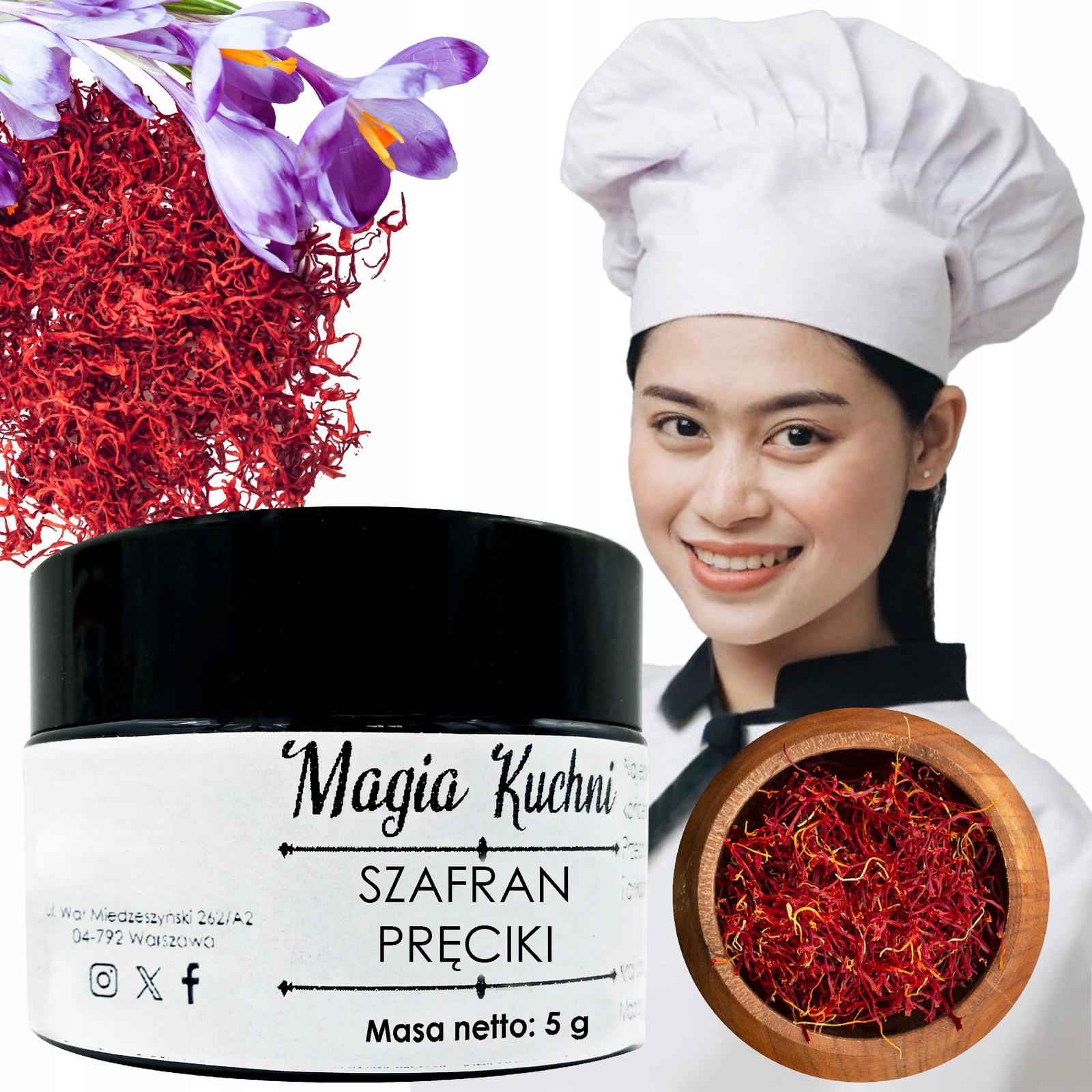 Šafrán červené Nudličky 5g Tyčinky Írán