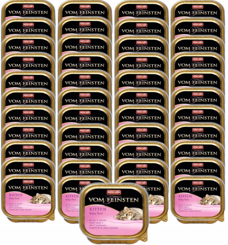 Animonda Vom Feinsten Baby Pate Mokré krmivo pro kočky sada tácků 25 x 100 g