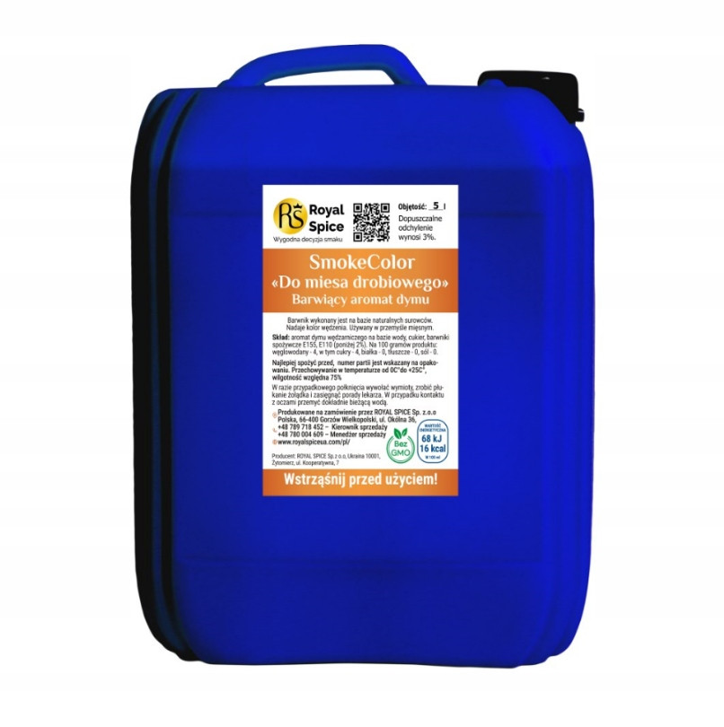 Barvící kouřové aroma SmokeColor Delikat Plus Brown 5 L