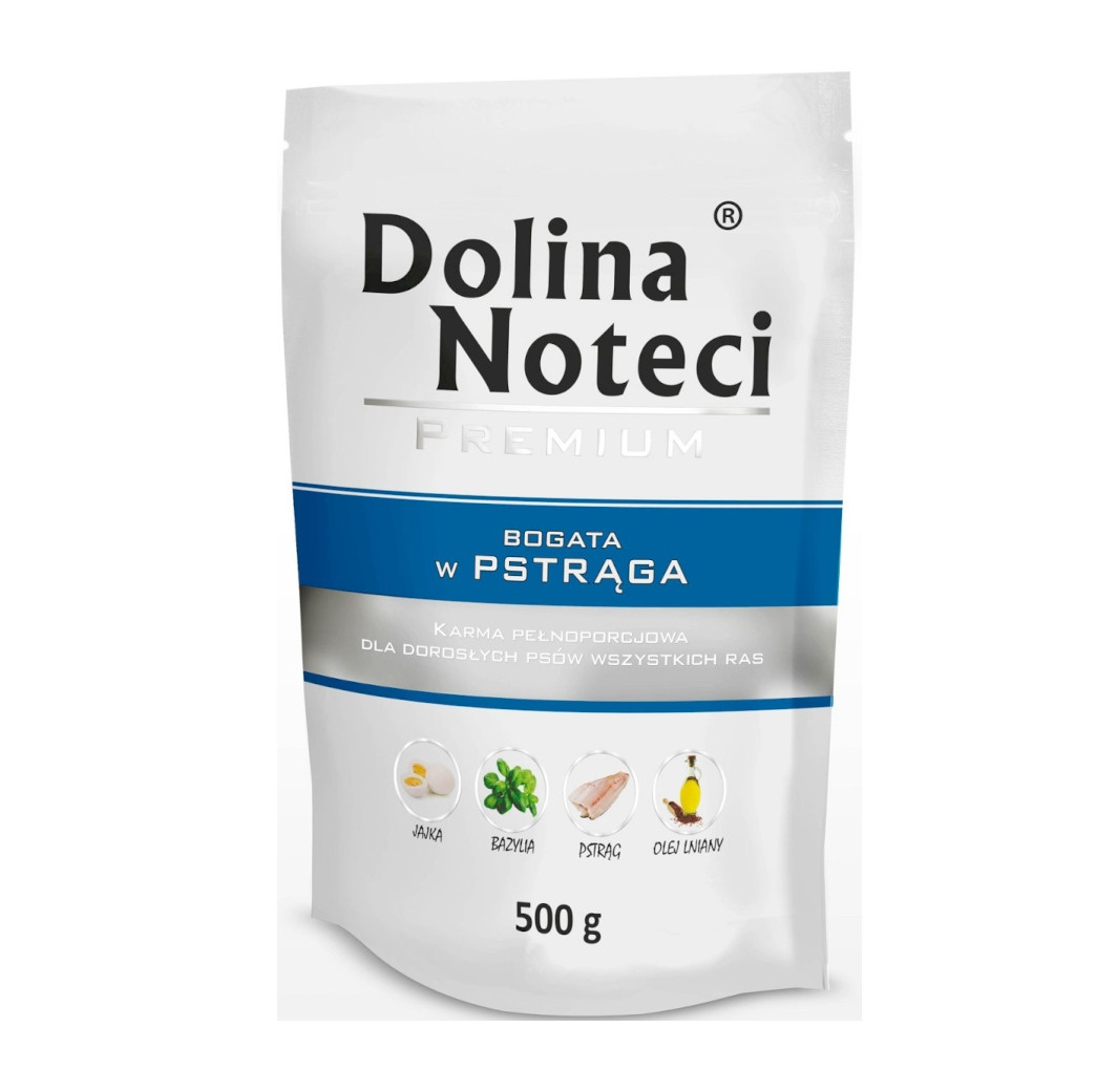 Dolina Noteci Premium pstruh sáčky 10x500g