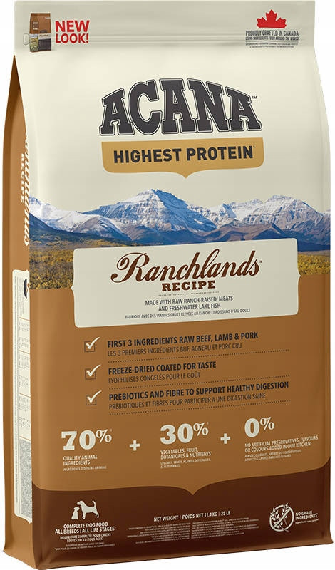Acana Ranchlands Pes 11,4kg