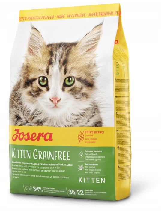 Josera Kitten Bezobilné krmivo krmivo 2 kg