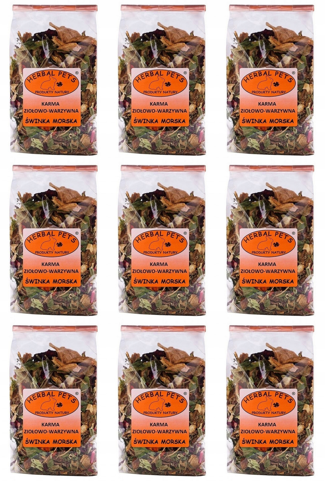 Krmivo směs Herbal Pets morče 9x150g