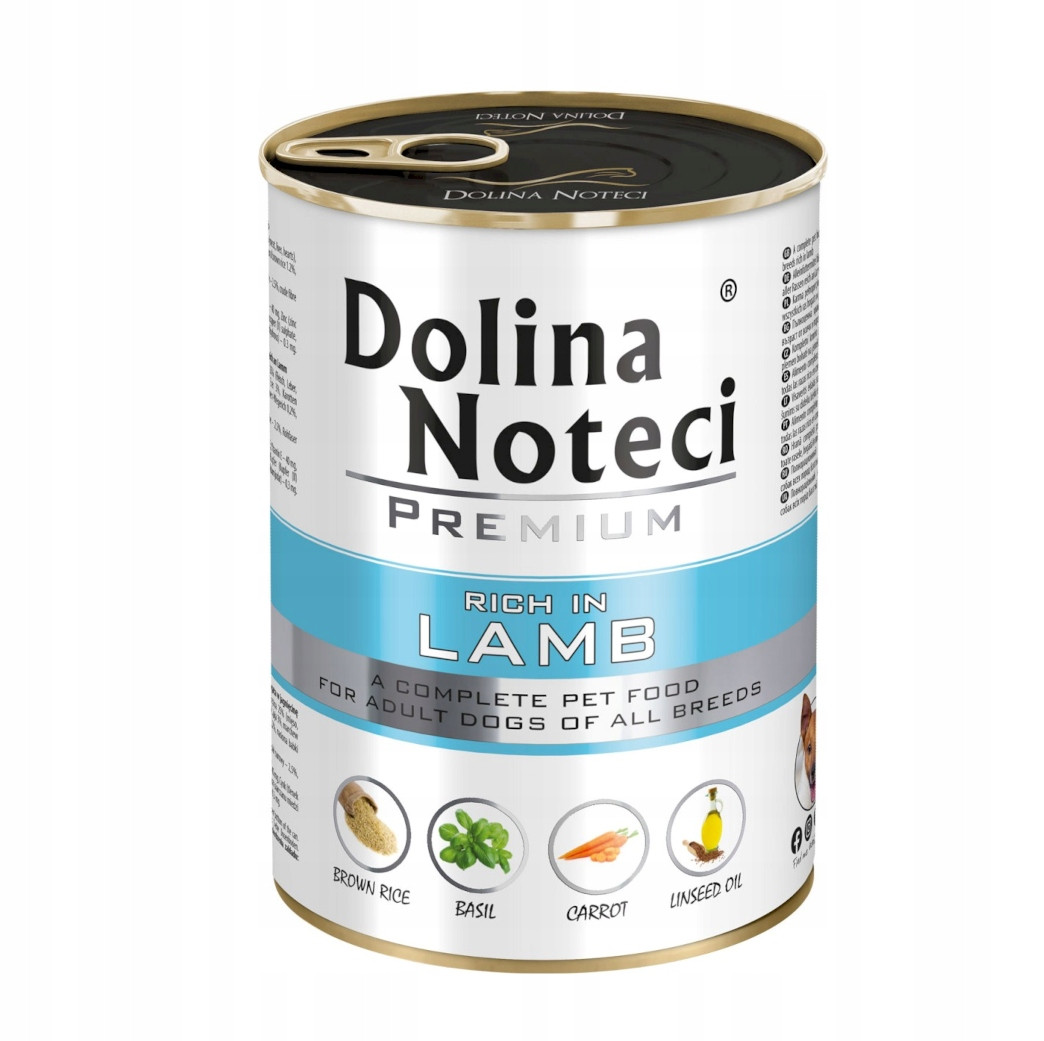 Dolina Noteci Premium Lamb Jehněčí 18x400g pro všechna plemena