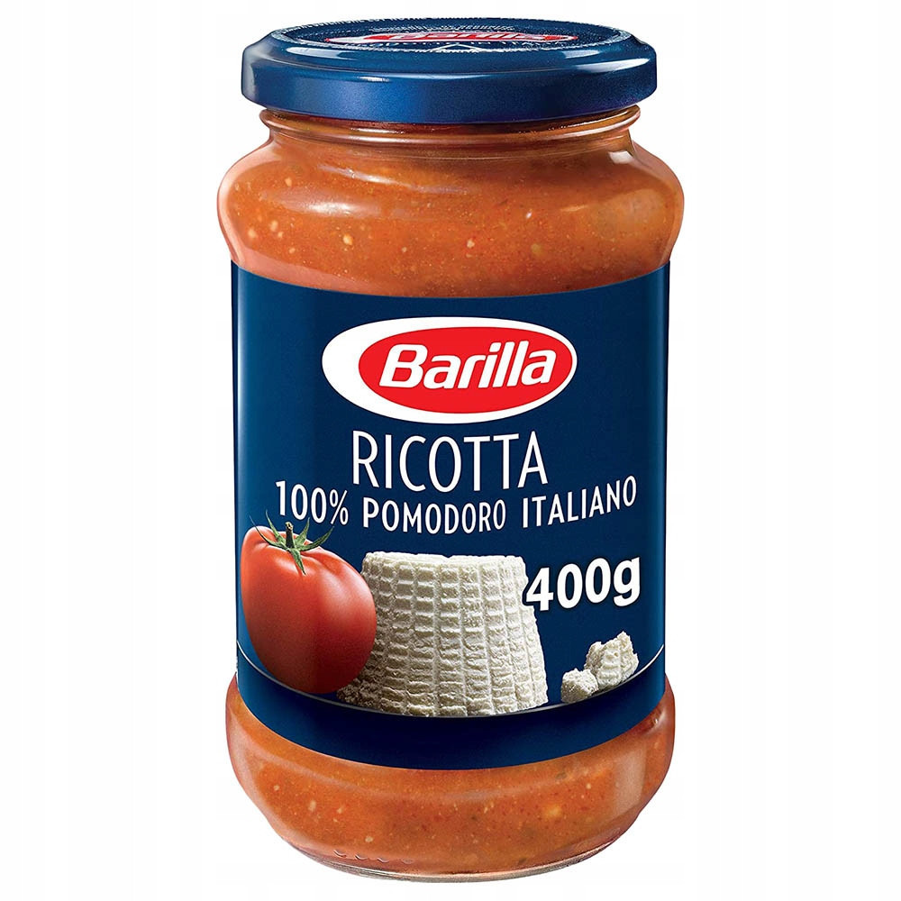 Sada 6 Kusů Barilla rajčatová ricotta omáčka se sýrem ricotta 400g Barilla
