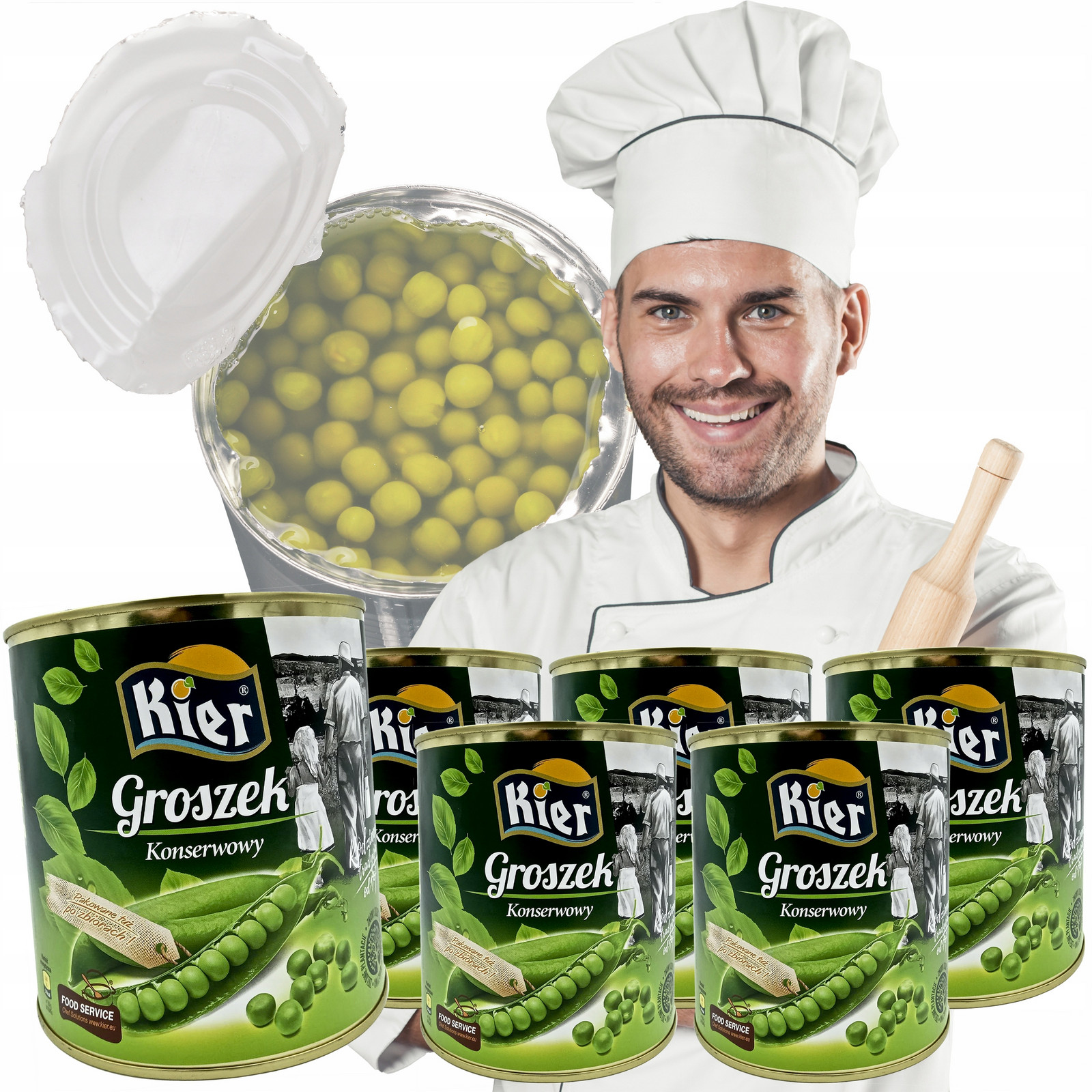 Konzervovaný Hrášek 2600G Svářečka Velkoobchod