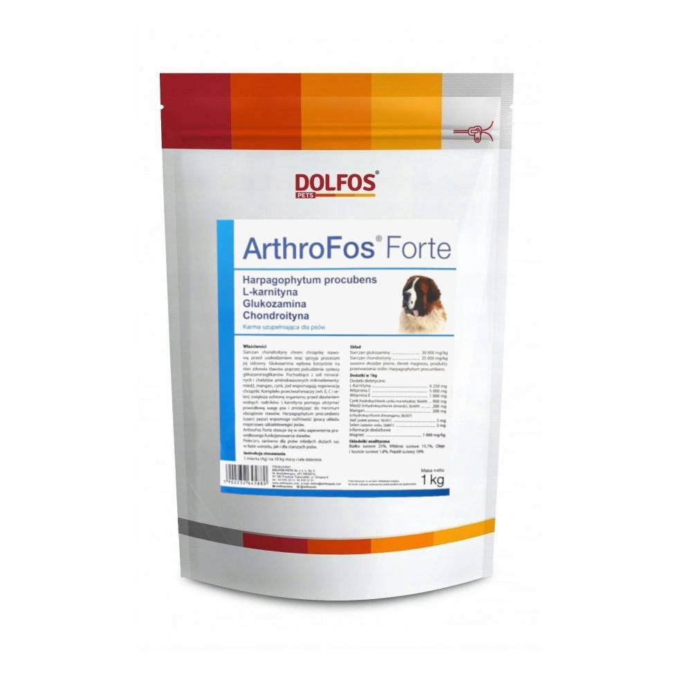 Dolfos Arthrofos Forte Glukosamin Pro Psy 1KG