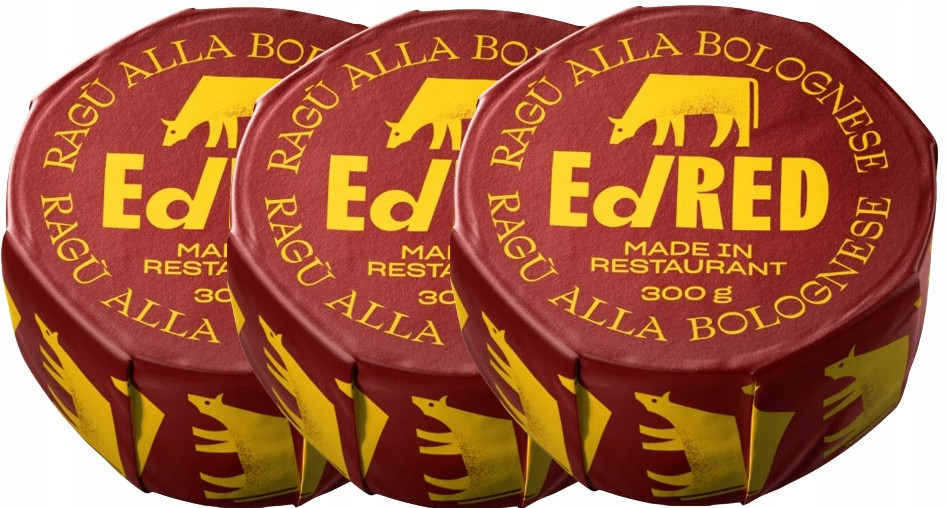 3 ks Ragu alla Bolognese EdRed 300g Nejkvalitnější hovězí maso
